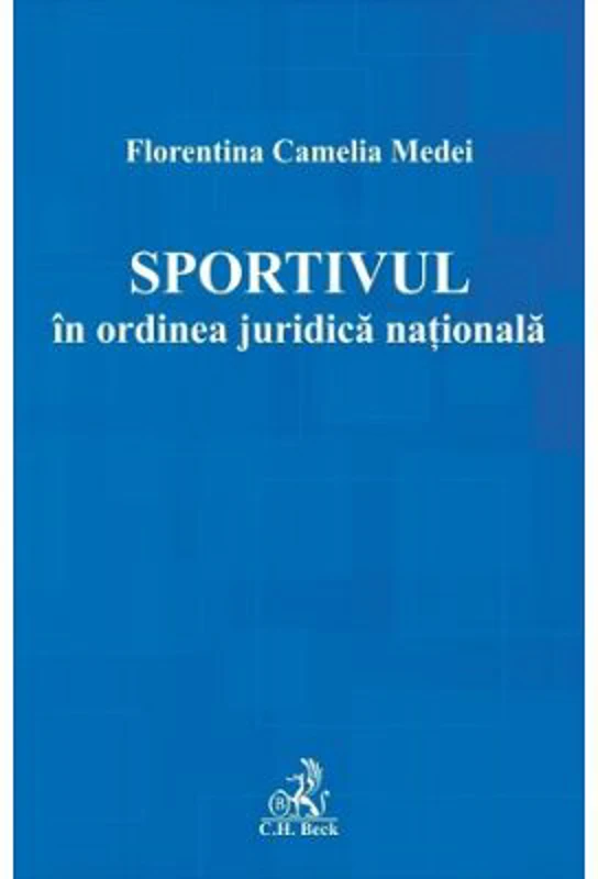 Sportivul in ordinea juridica nationala
