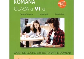 Limba si literatura romana clasa a 6-a. Caiet de lucru structurat pe domenii - Ramona Raducanu