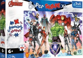 Puzzle Primo Super shape XXL 160 Avengers Razboinicii curajosi, Trefl