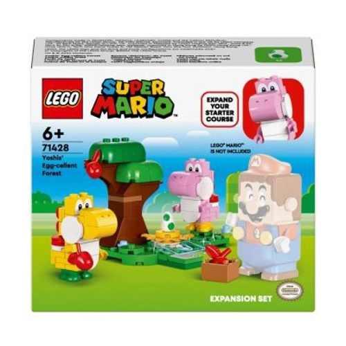 LEGO Super Mario. Set de extindere Padurea lui Yoshi 71428, 107 piese