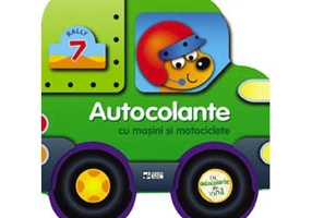 Autocolante cu masini si motociclete. Construieste vehicule cu autocolante