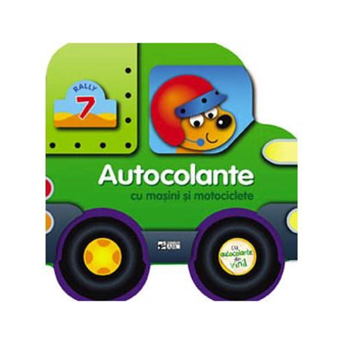 Autocolante cu masini si motociclete. Construieste vehicule cu autocolante