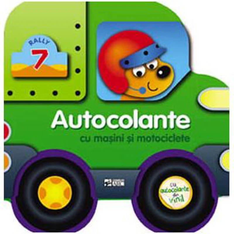 Autocolante cu masini si motociclete. Construieste vehicule cu autocolante
