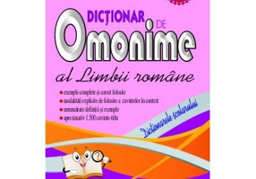 Dictionar de omonime al limbii romane - M. E. Iacobescu