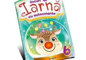 Jocuri de Iarna. Cu autocolante. 6+