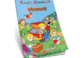 Meserii. Carte de colorat