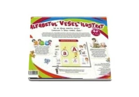 Alfabetul vesel ilustrat. 40 de planse A3 - Celina Iordache