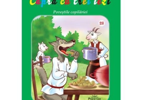 Capra cu trei iezi. Povestile copilariei. Carte de colorat