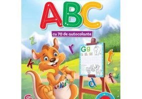 Scriem litere ABC. Cu 70 de autocolante
