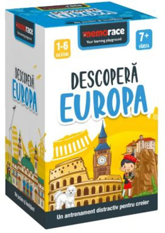 MemoRace. Descopera Europa - Ludicus