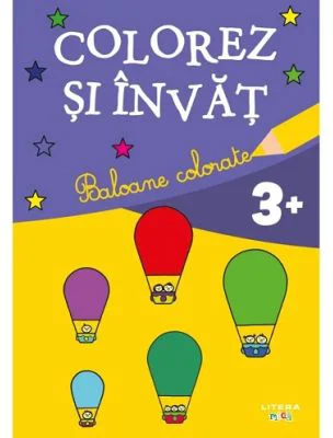Colorez si invat. Baloane colorate