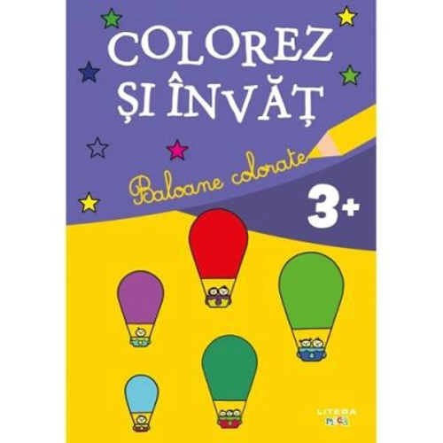 Colorez si invat. Baloane colorate