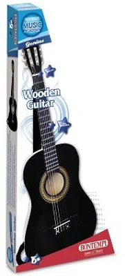 Chitara de lemn, neagra, Bontempi