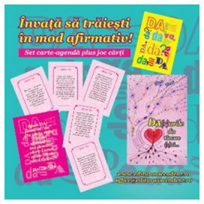 Set Darurile Din Fiecare Zi + Joc Invata Sa Traiesti La Modul Afirmativ - Clara Toma