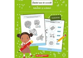 Caietul meu de exercitii. Adunari si scaderi. 7-8 ani - Media Ballon