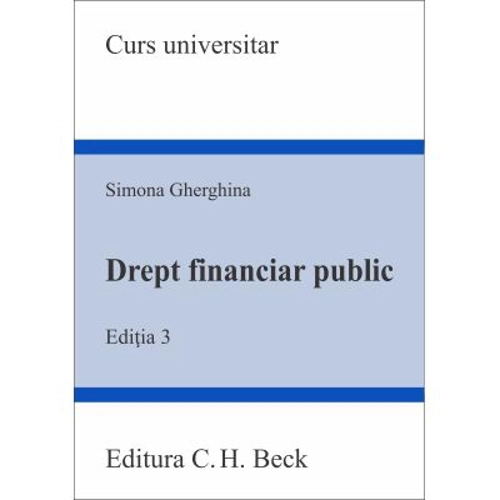 Drept financiar public. Editia 3