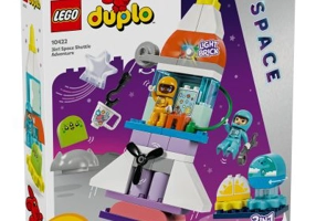 LEGO DUPLO. Aventura cu naveta spatiala 3-in-1 10422, 58 piese