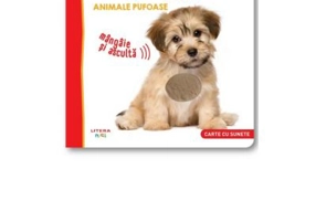 Bebe invata. Ascultati, copii, oare cine poate fi? Animale pufoase