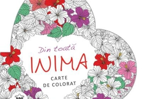 Din toata inima. Carte de colorat antistres