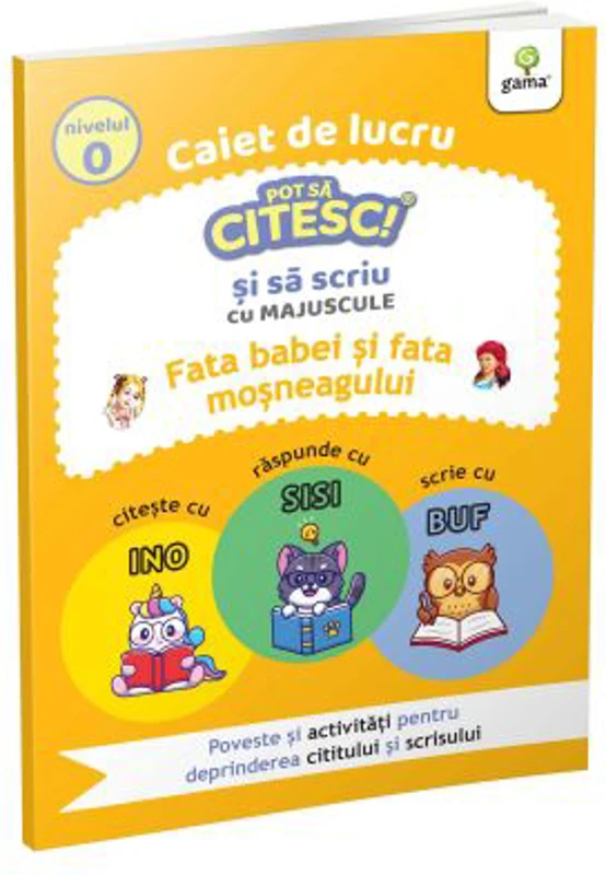 Fata babei si fata mosneagului. Pot sa citesc si sa scriu. Nivelul 0