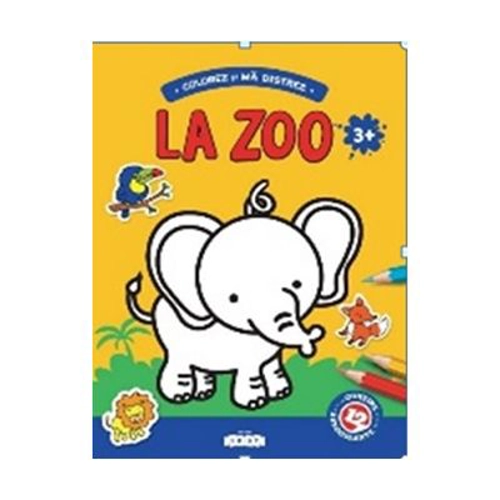 La zoo 3+. Contine 12 autocolante