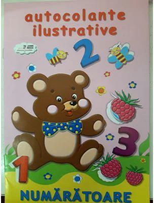 Numaratoare. Autocolante ilustrative