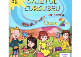 Caietul Curcubeu. MEM de la usor la greu. Clasa a 2-a, semestrul 1 - Ana Maria Bratu