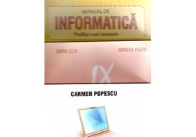 Pachet INFORMATICA clasa a 9-a