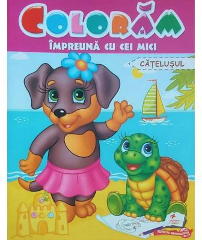 Coloram impreuna cu cei mici. Catelusul