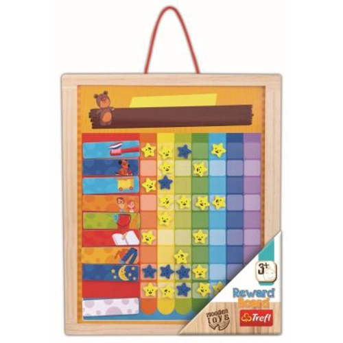 Tabla din lemn cu recompense zilnice, Trefl