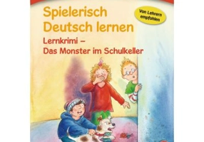 Spielerisch Deutsch lernen Lernkrimi Das Monster im Schulkeller Buch mit MP3-Download - Annette Neubauer