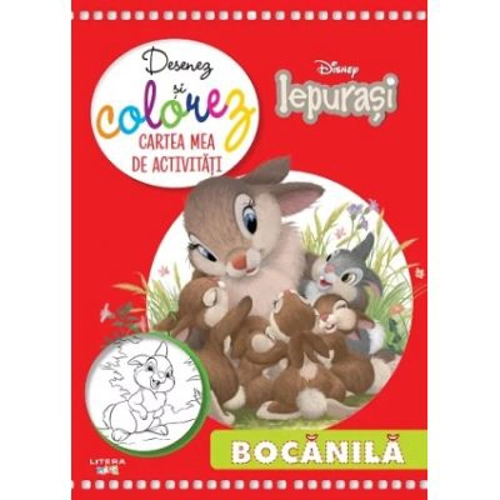 Disney. Iepurasi. Desenez si colorez. Cartea mea de activitati