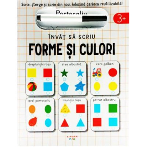 Invat sa scriu. Forme si culori