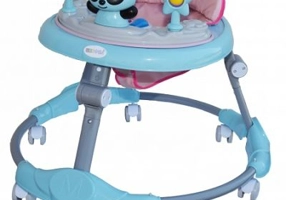 Premergator cu jucarii, Panda, bleu