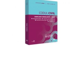 Codul civil: ianuarie 2020. Editie tiparita pe hartie alba