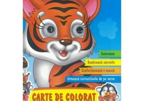 Prieteni minunati-Carte de colorat cu ochisori