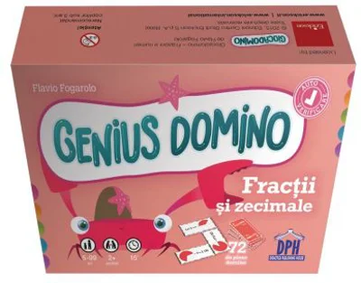 Genius domino. Fractii si zecimale - Flavio Fogarolo