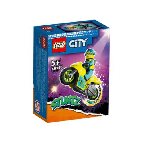 LEGO City. Motocicleta cibernetica de cascadorii 60358, 13 piese