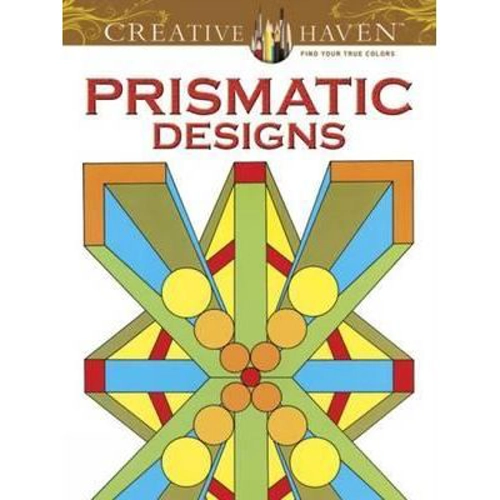 Creative Haven Prismatic Designs Coloring Book