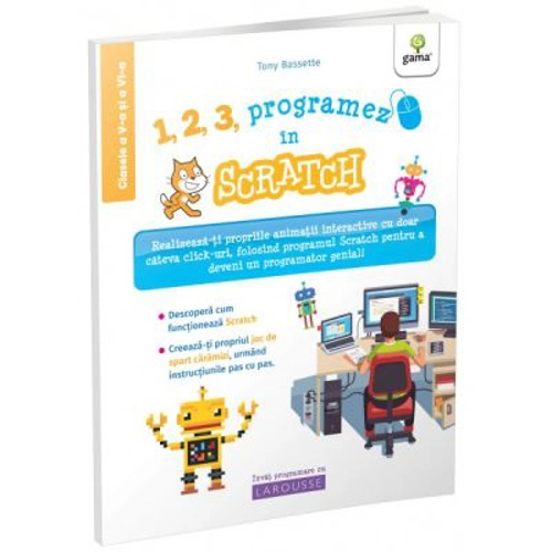 1, 2, 3, programez in Scratch