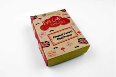 Fun card English. Present perfect continuous