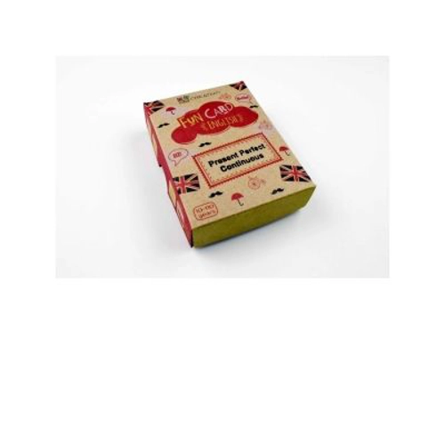 Fun card English. Present perfect continuous