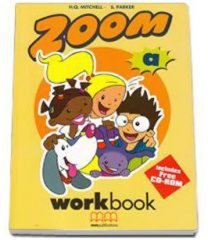 Zoom by H. Q. Mitchell - Workbook with Stickers and CD - level A