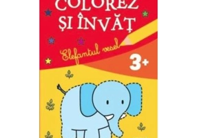 Colorez si invat. Elefantul vesel