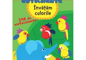 Balonase autocolante. Invatam culorile (3+)