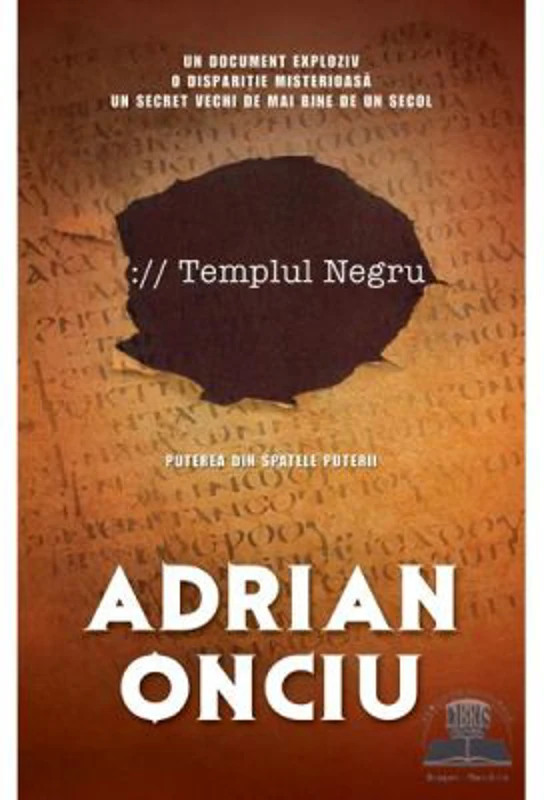 Templul negru - Adrian Onciu
