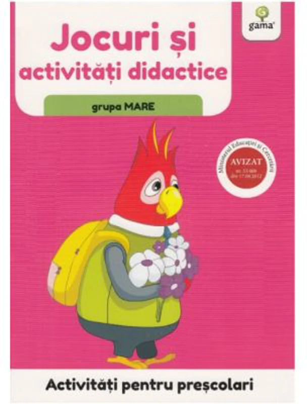 Activitati pentru prescolari. Jocuri si activitati didactice pentru grupa mare