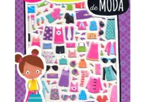 Micuta creatoare de moda. Autocolante pufoase