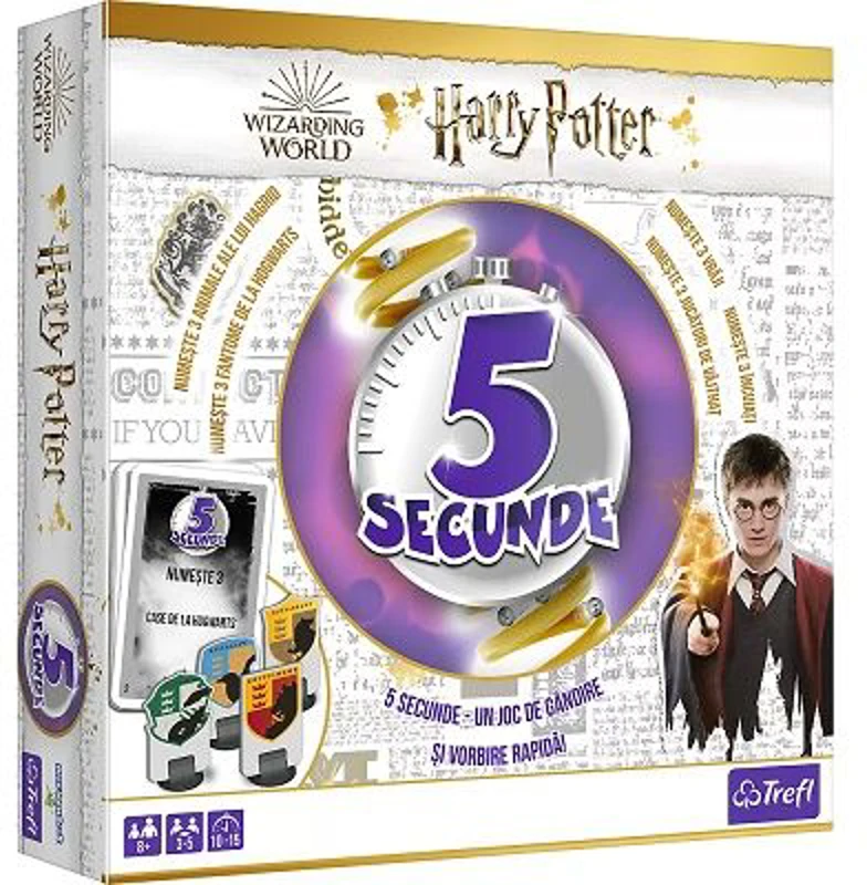 Joc 5 secunde Harry Potter in limba romana, Trefl