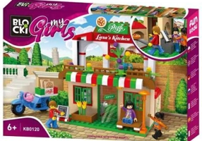 Blocki My Girls. Pizzeria lui Lara, 264 piese